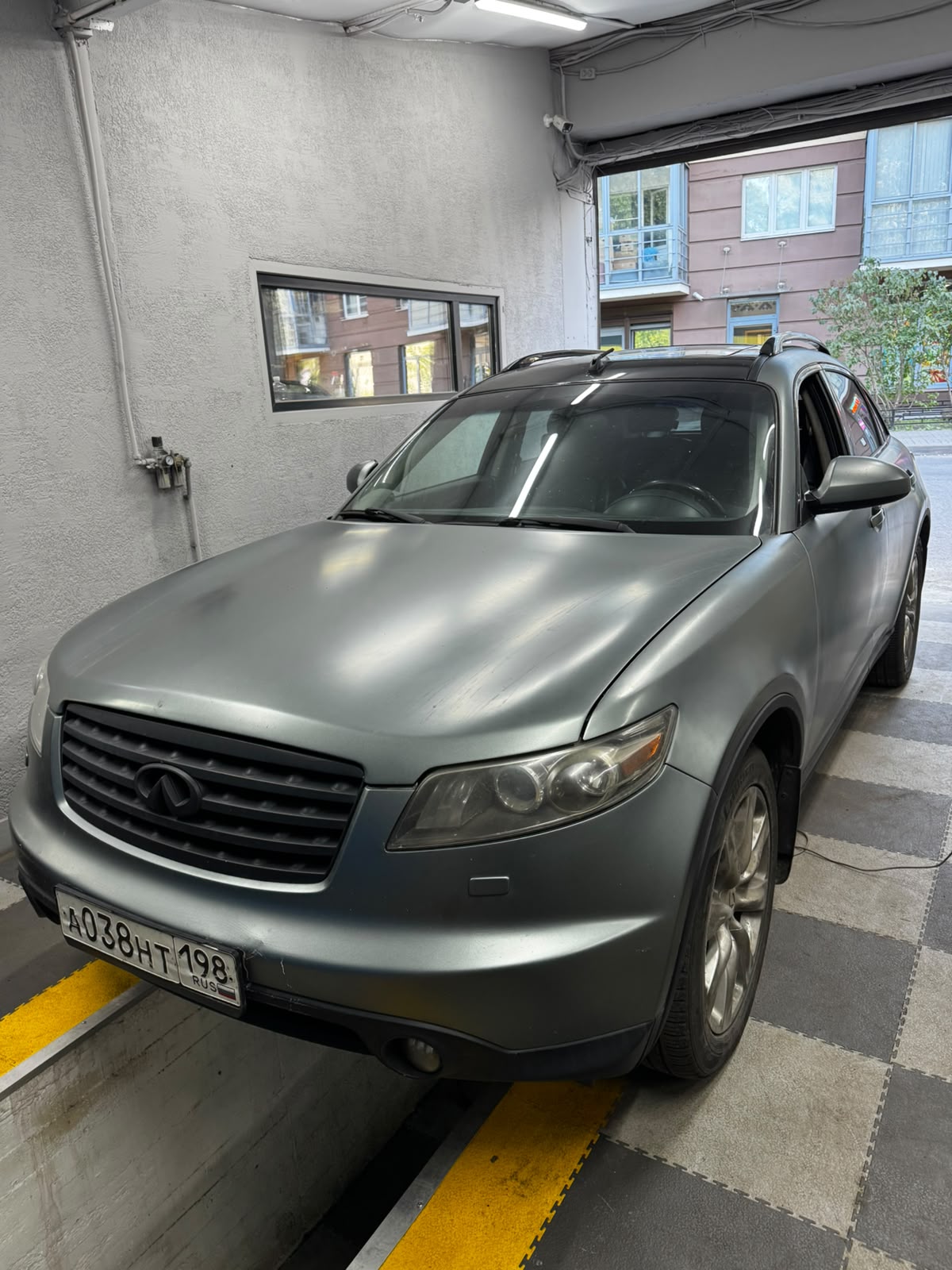 Infiniti FX 35: вибрация после 60 км/ч