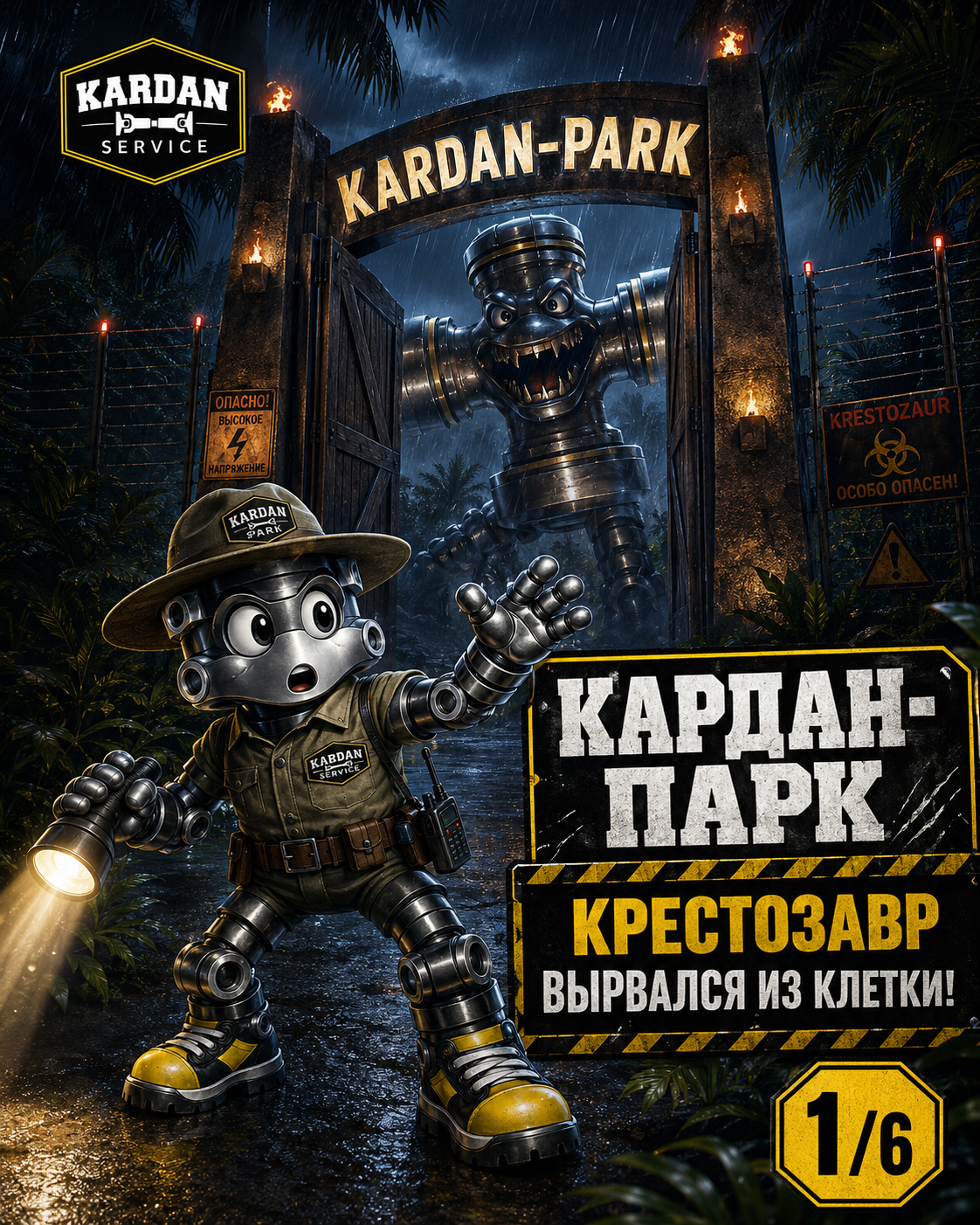 Кардан Парк и Крестозавр