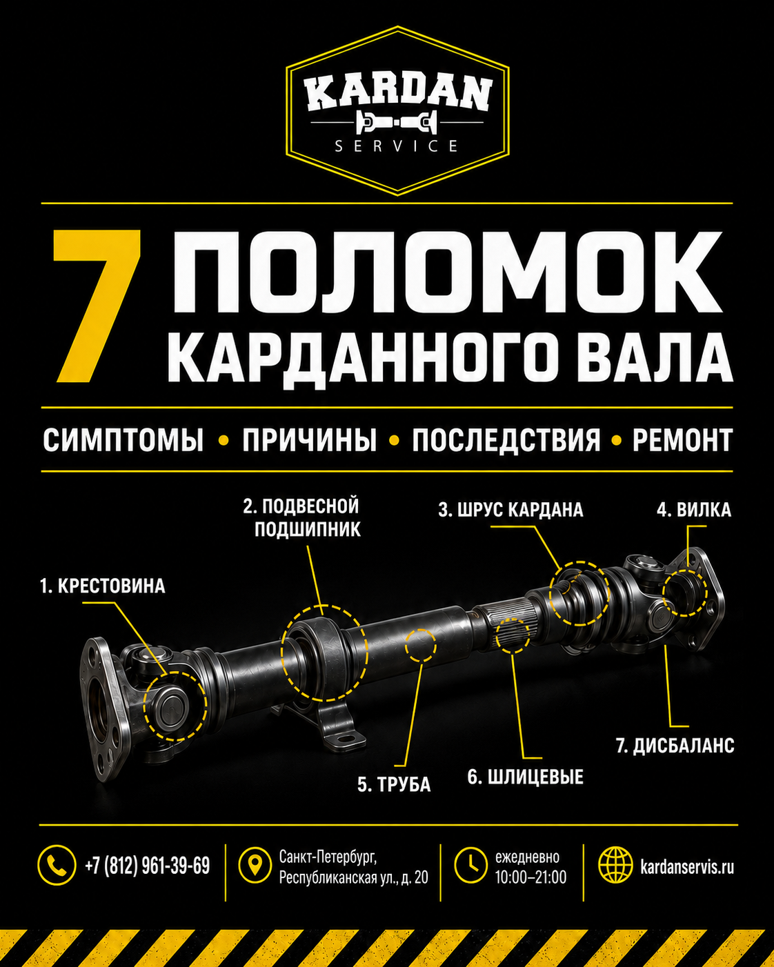 7 поломок